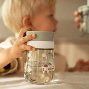 Vaso de entrenamiento Little farm Verde 300 ml