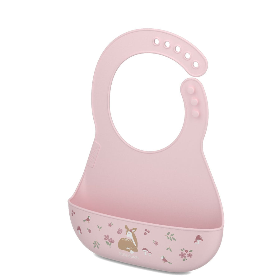Babero Fairy garden Rosado