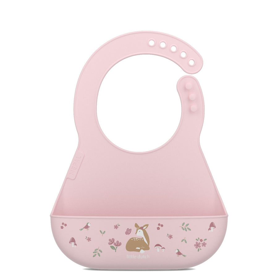 Babero Fairy garden Rosado