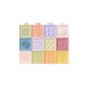 Set de 12 Cubos apilables de silicona