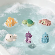 Juego de baño Barcos y animales marinos