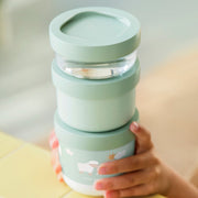 Set contenedores Little farm Verde 100 ml + 175 ml + 275 ml