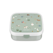 Lonchera Bento box Little farm Verde 2x 200 ml + 1250 ml