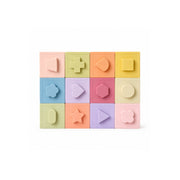Set de 12 Cubos apilables de silicona