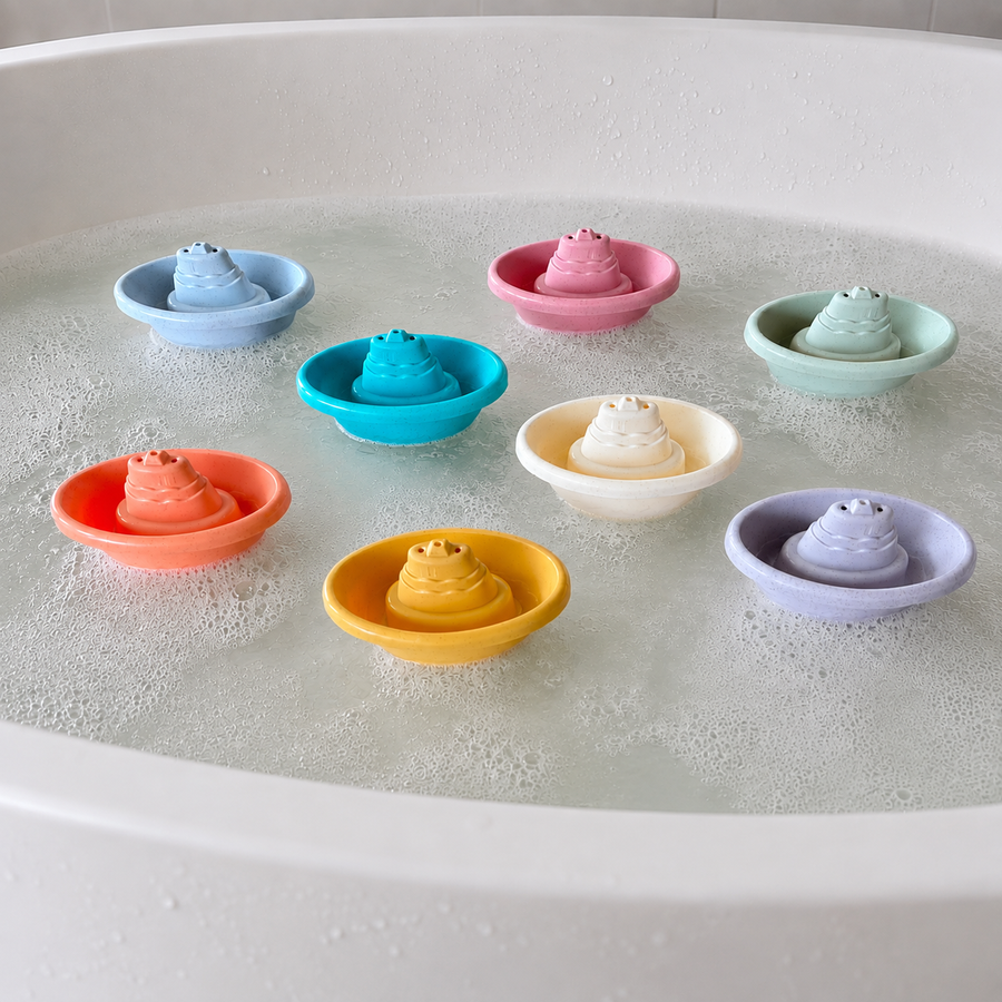 Set 8 Barquitos de Baño