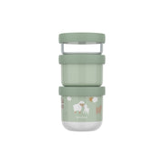 Set contenedores Little farm Verde 100 ml + 175 ml + 275 ml