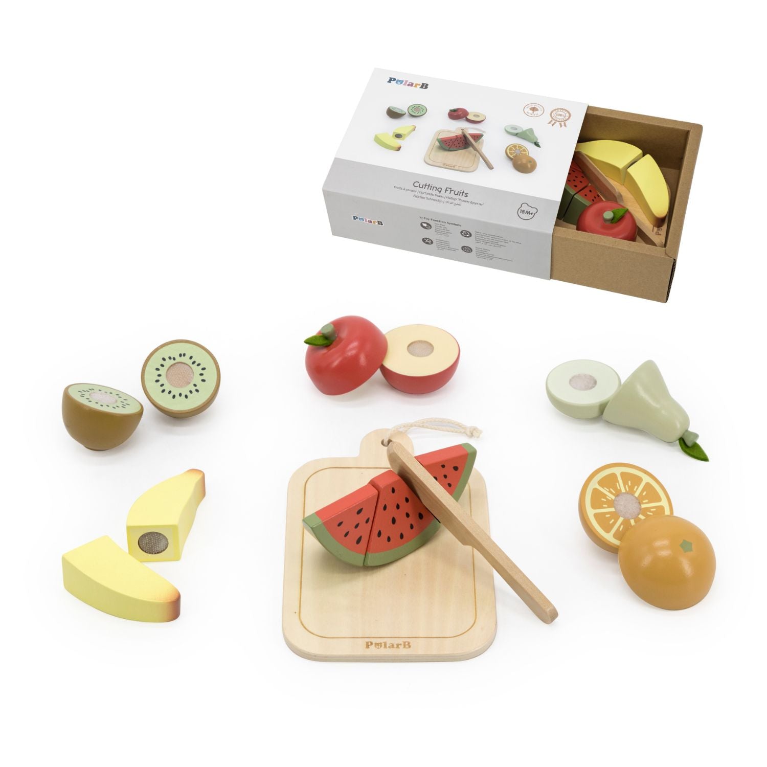 Set de frutas Multicolor