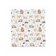Set 3 Tutos de Muselina Amigos del bosque 60 x 60 cm