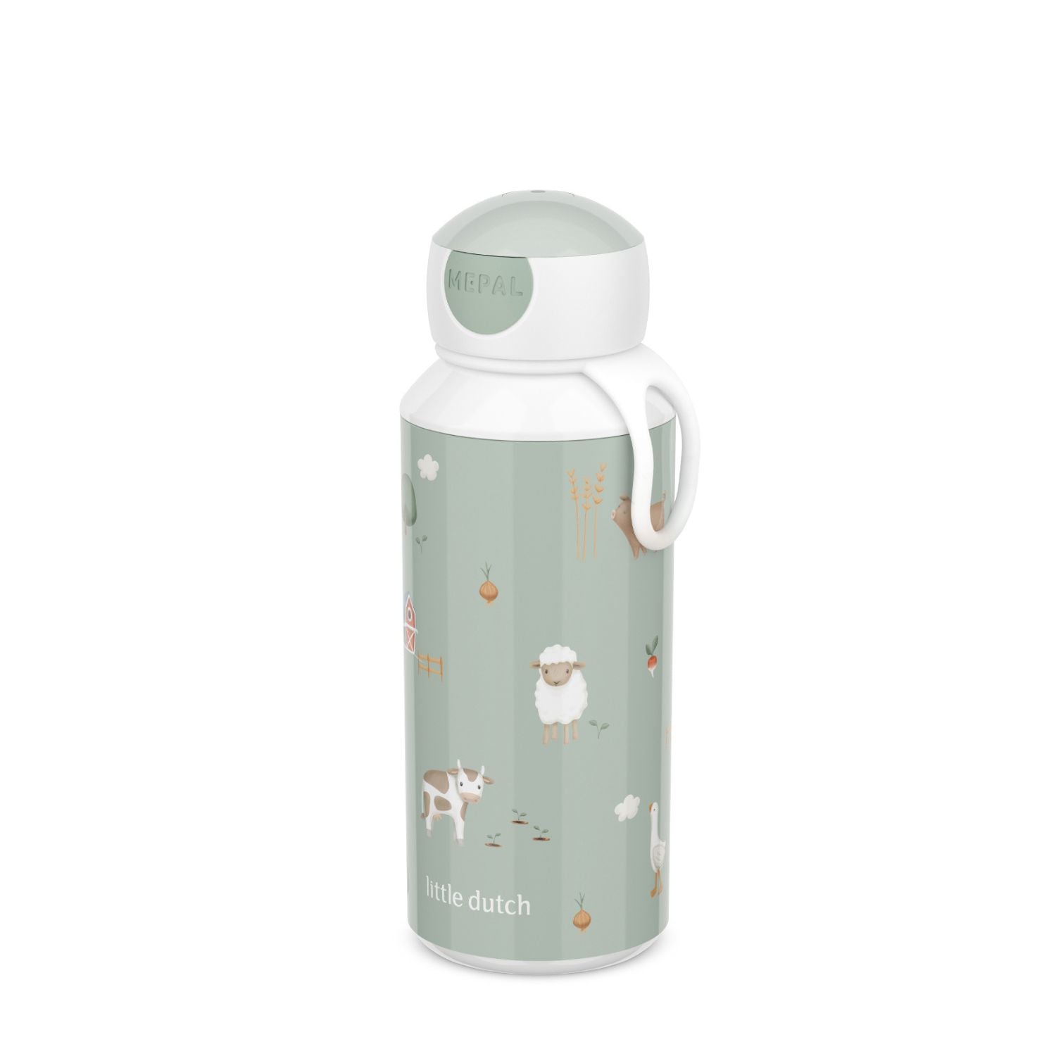 Botella Little farm Verde 400 ml
