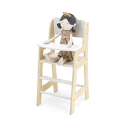 Silla de comer para muñeca Blanco