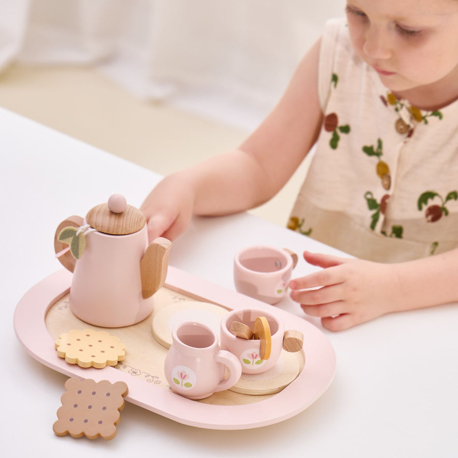 Set de té Rosado