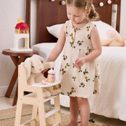 Silla de comer para muñeca Blanco