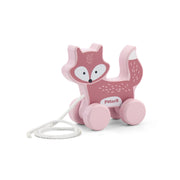 Animal de arrastre y argollas apilables Rosado