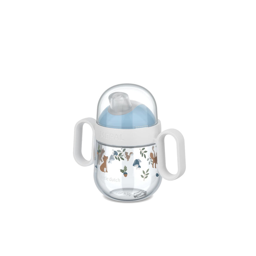 Vaso antiderrame Forest friends Azul 200 ml