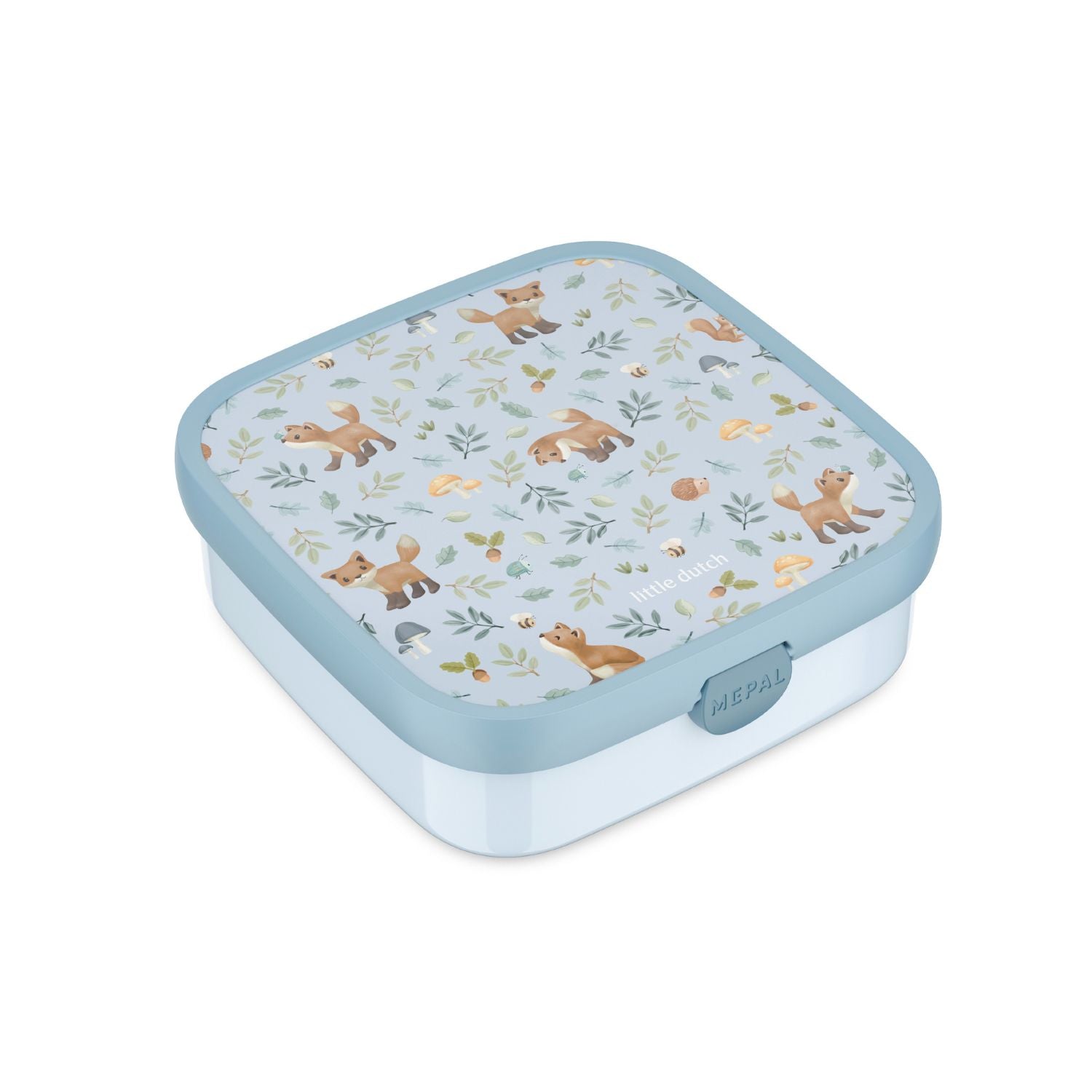 Lonchera Bento box Forest friends Azul 2x 200 ml + 1250 ml
