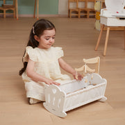 Cuna para muñeca Blanco