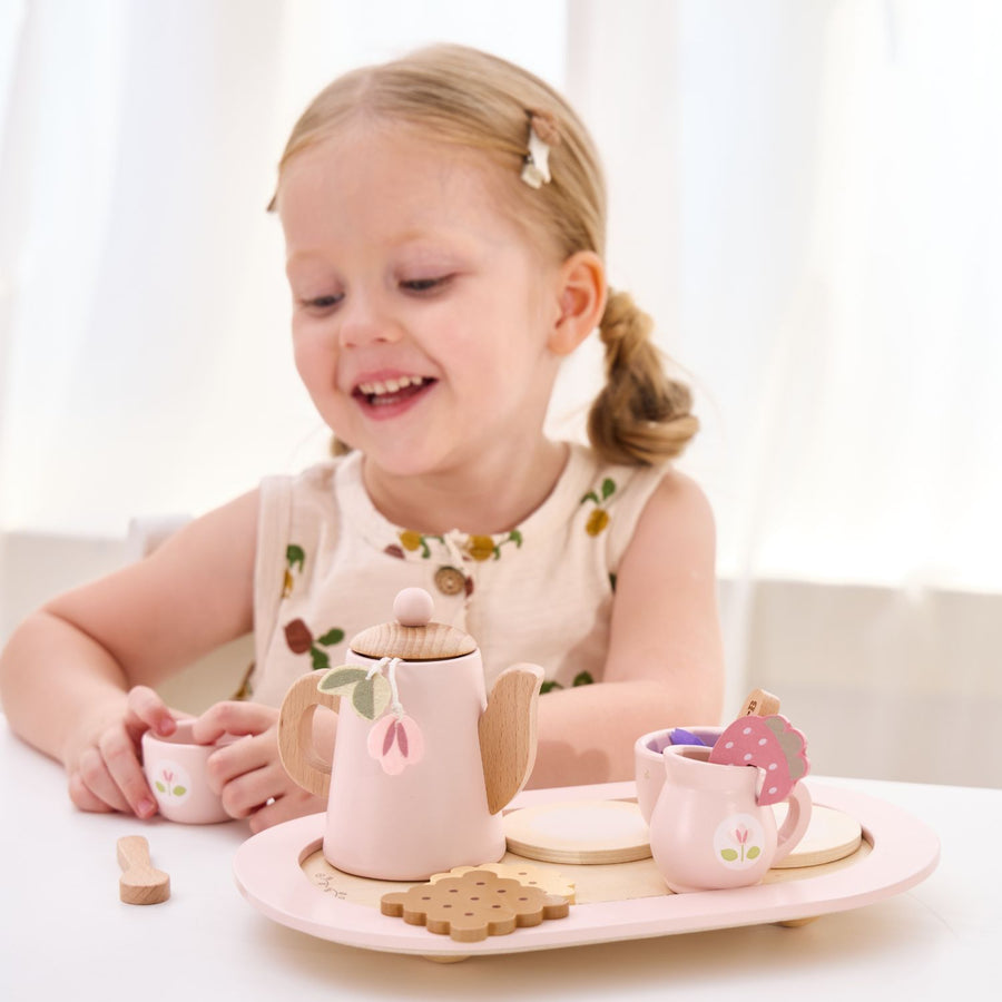Set de té Rosado