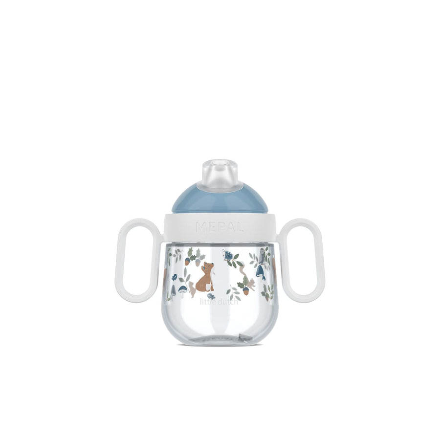 Vaso antiderrame Forest friends Azul 200 ml