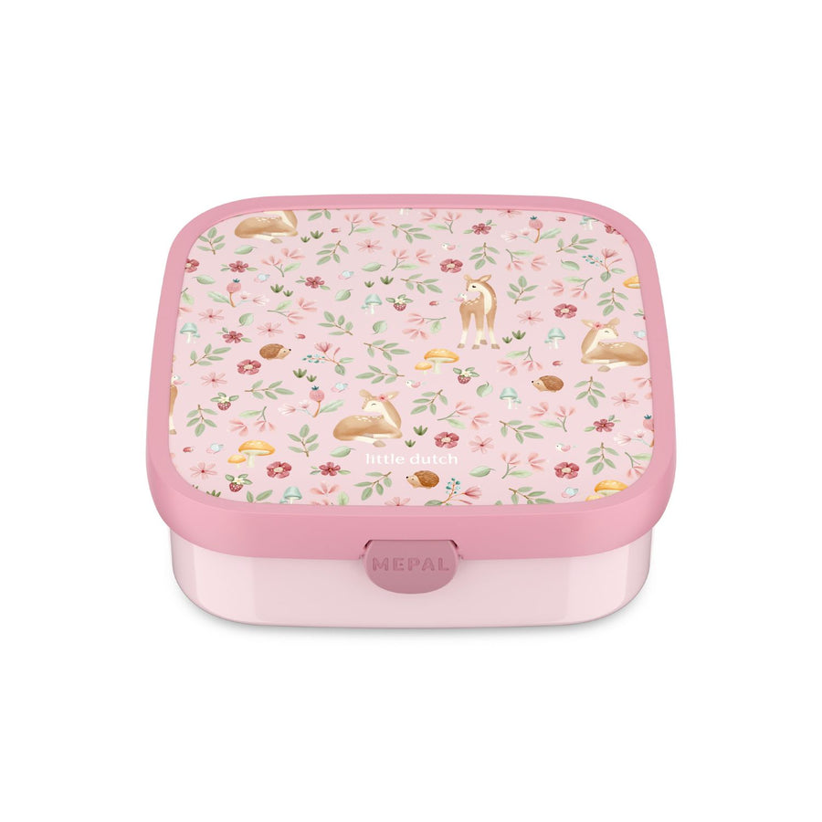 Lonchera Bento box Fairy garden Rosado 2x 200 ml + 1250 ml