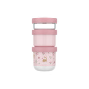 Set contenedores Fairy garden Rosado 100 ml + 175 ml + 275 ml