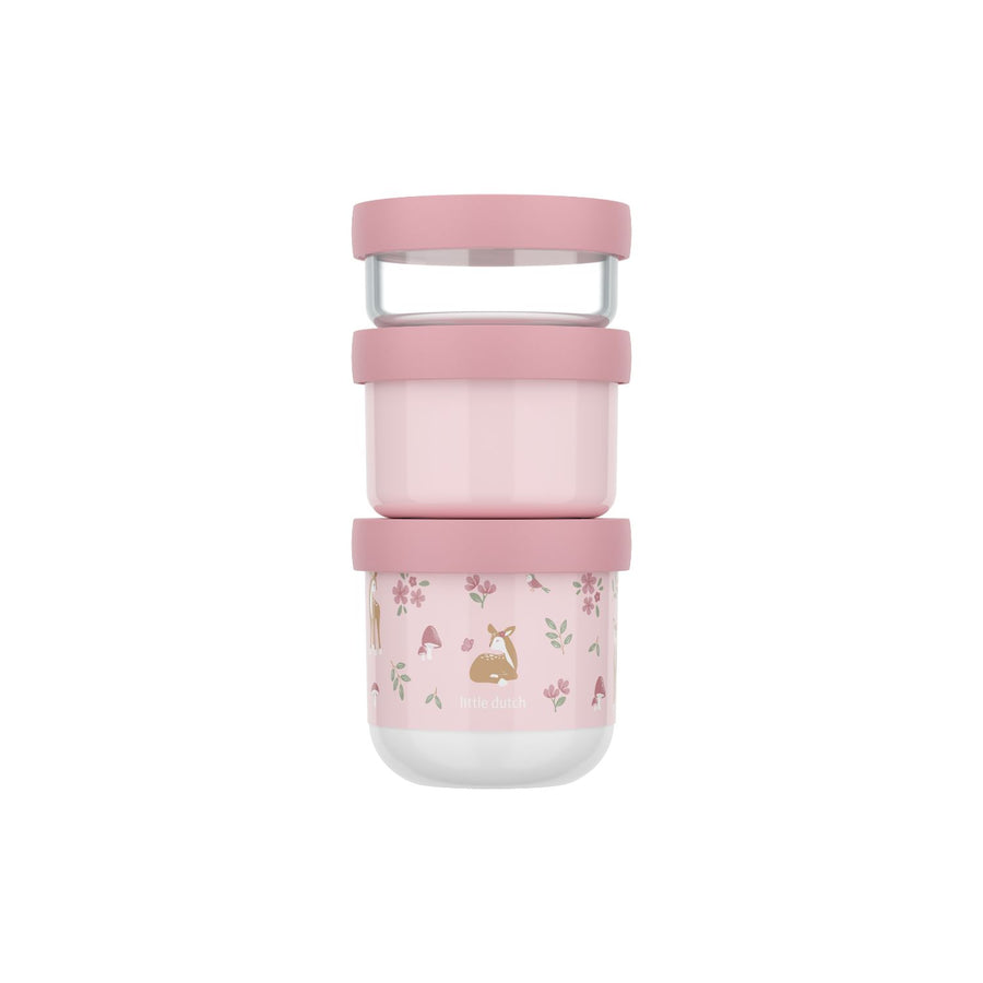 Set contenedores Fairy garden Rosado 100 ml + 175 ml + 275 ml