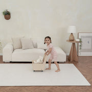 Playmat Coconut wood Beige 240 x 140