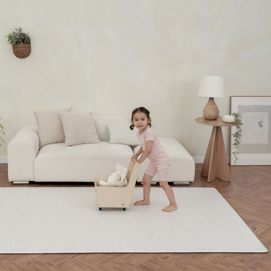 Playmat Coconut wood Beige 240 x 140