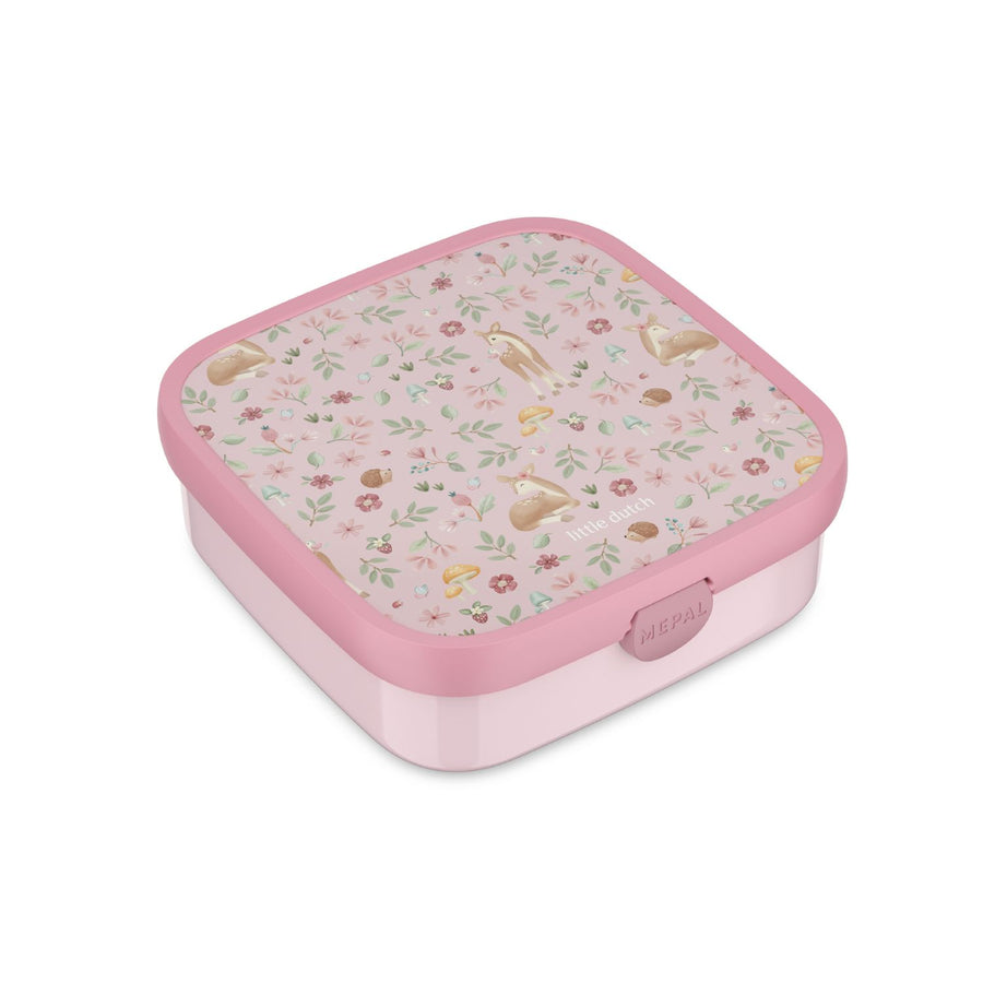 Lonchera Bento box Fairy garden Rosado 2x 200 ml + 1250 ml