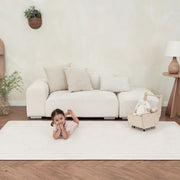 Playmat Coconut wood Beige 200 x 140