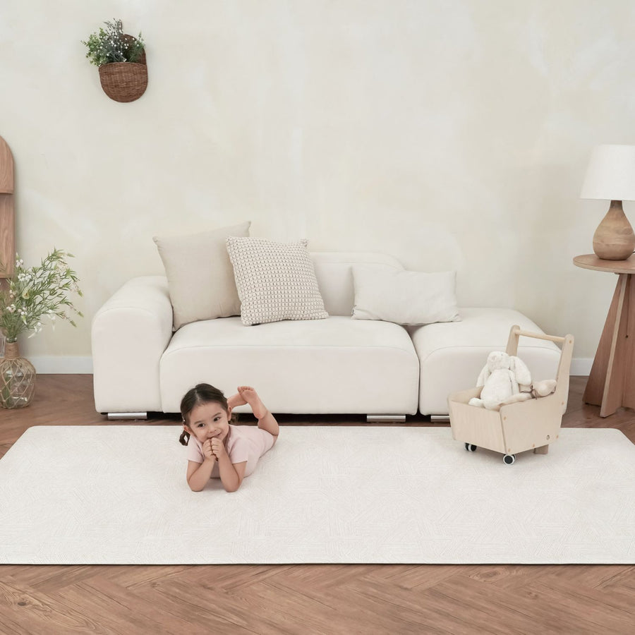 Playmat Coconut wood Beige 240 x 140