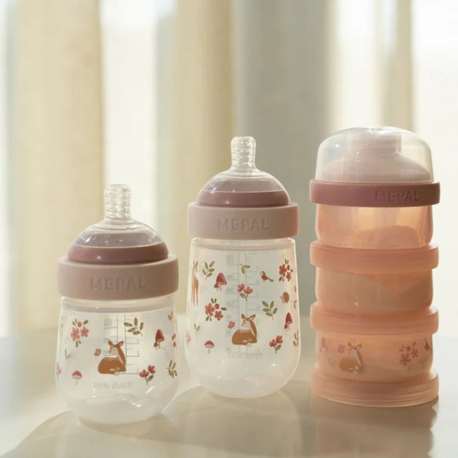 Dosificador de leche Fairy garden Rosado 360 ml