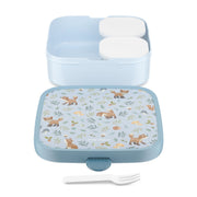 Lonchera Bento box Forest friends Azul 2x 200 ml + 1250 ml