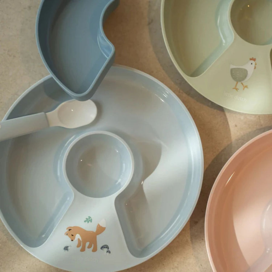 Plato Forest friends Azul