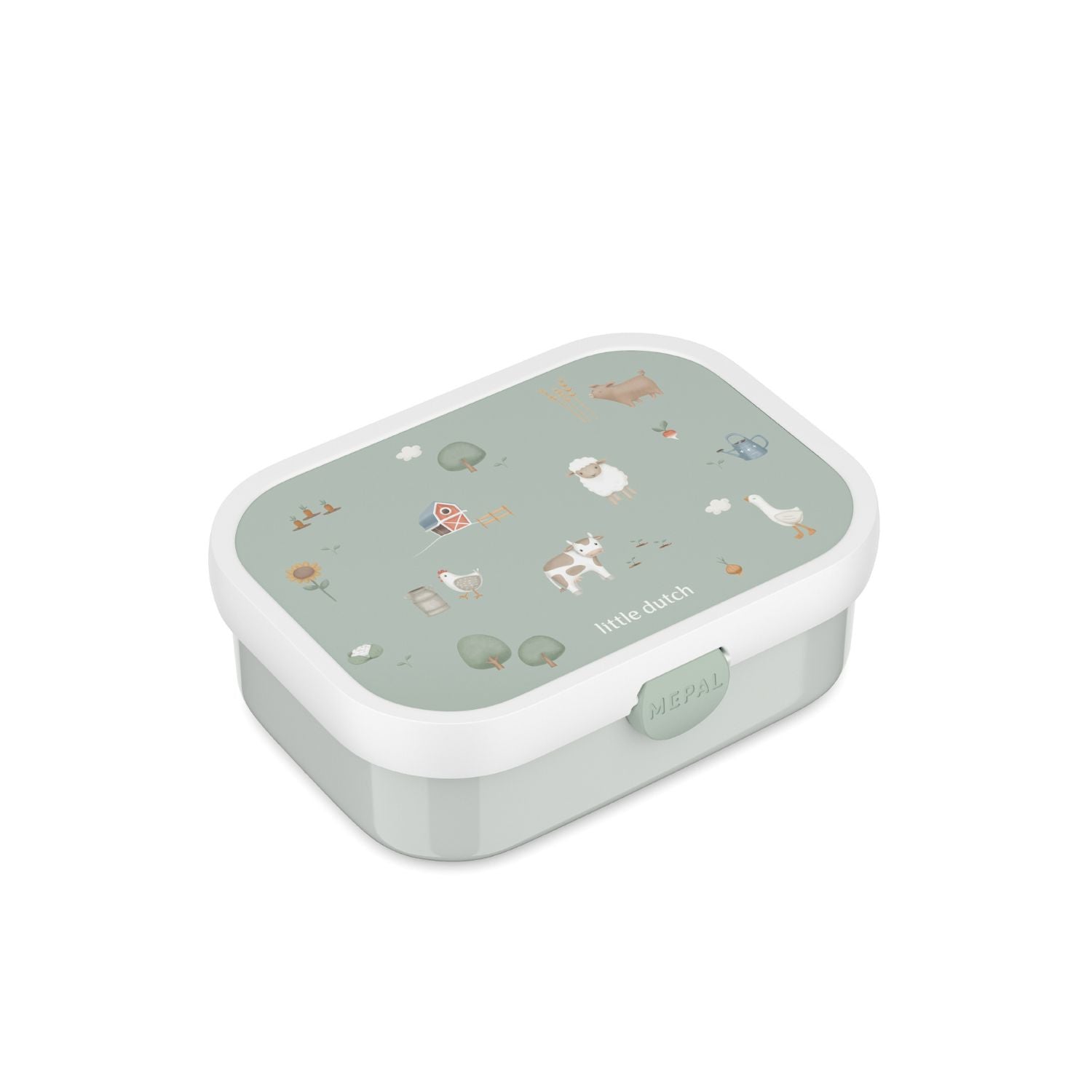 Contenedor Little farm Verde 750 ml