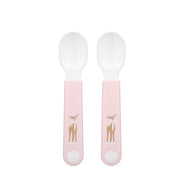 Set cucharas Fairy garden Rosado