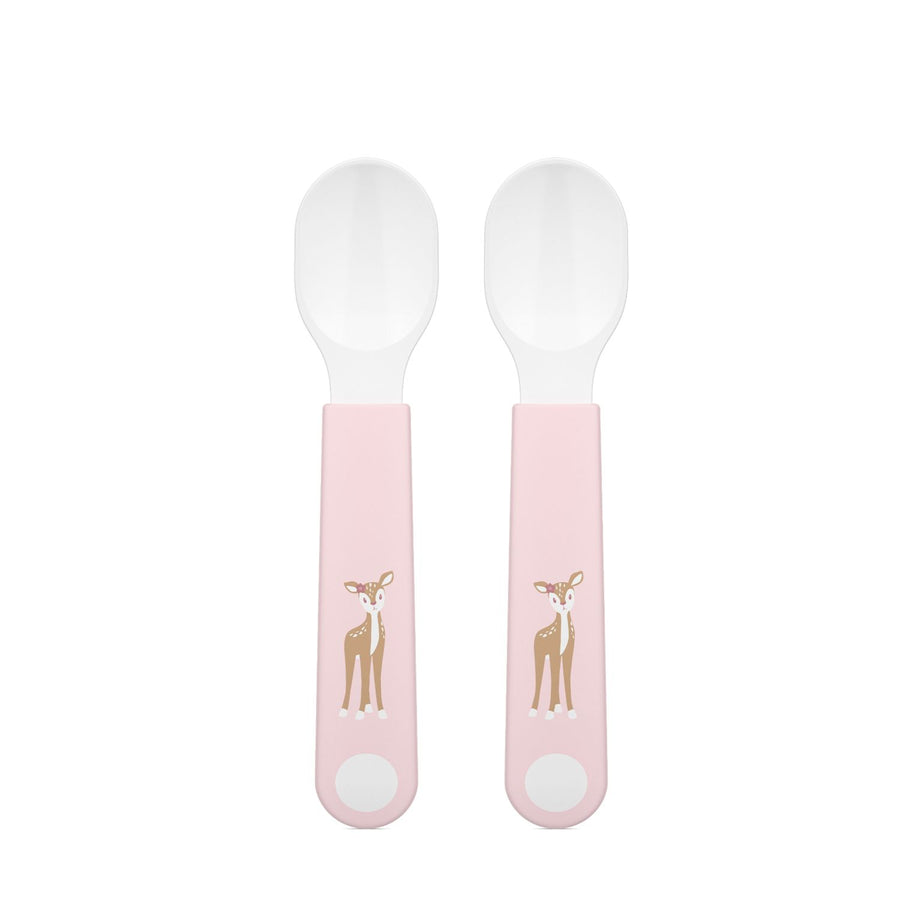 Set cucharas Fairy garden Rosado