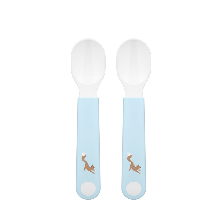 Set cucharas Forest friends Azul