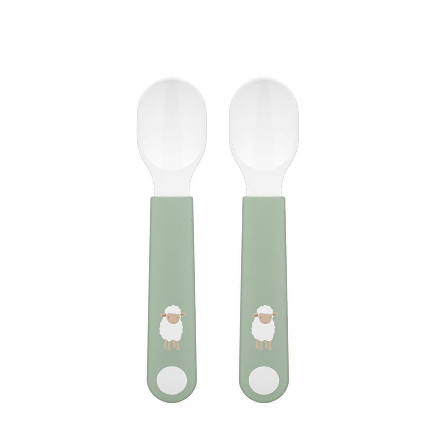 Set cucharas Little farm Verde