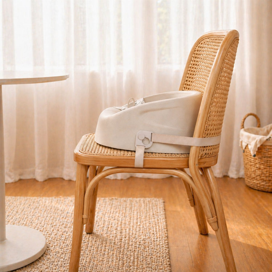 Booster silla de comer Noah Beige