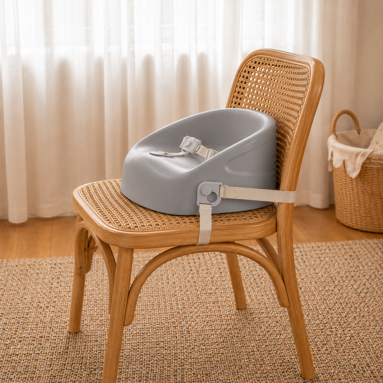 Booster silla de comer Noah Gris